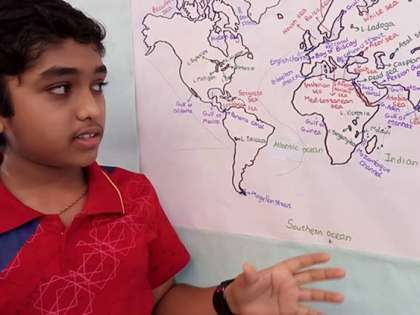 13-year-old boy Amar Sathwik Thogiti creates video for UPSC civil services aspirants 13-year-old boy Amar Sathwik Thogiti creates video for UPSC civil services aspirants