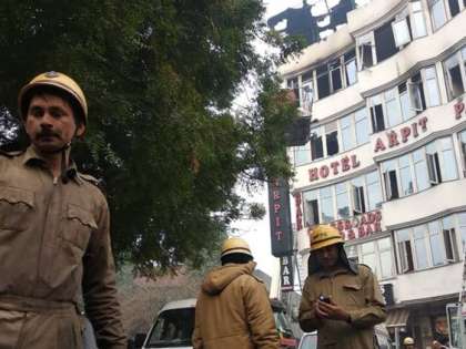 The three-storey hotel, which had 35 rooms, was booked by a family for a function The three-storey hotel, which had 35 rooms, was booked by a family for a function