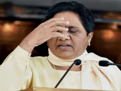 Bahujan Samaj Party (BSP) supremo Mayawati addressing a press conference Bahujan Samaj Party (BSP) supremo Mayawati addressing a press conference